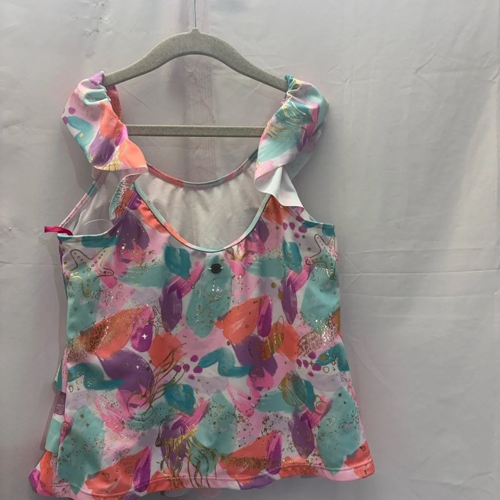 Justice vibrant blouse